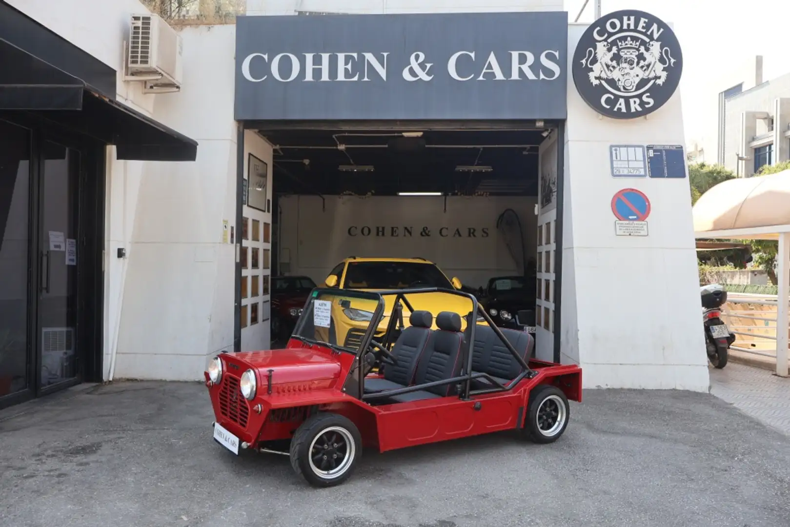 Austin Mini Moke Czerwony - 1
