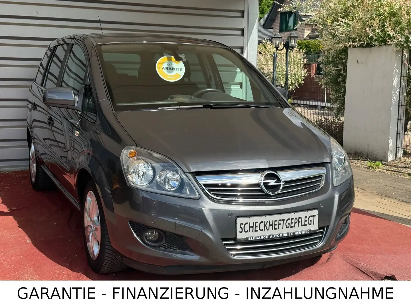 Opel Zafira B Design Edition/Scheckheft/*WENIG KM* Gris - 1
