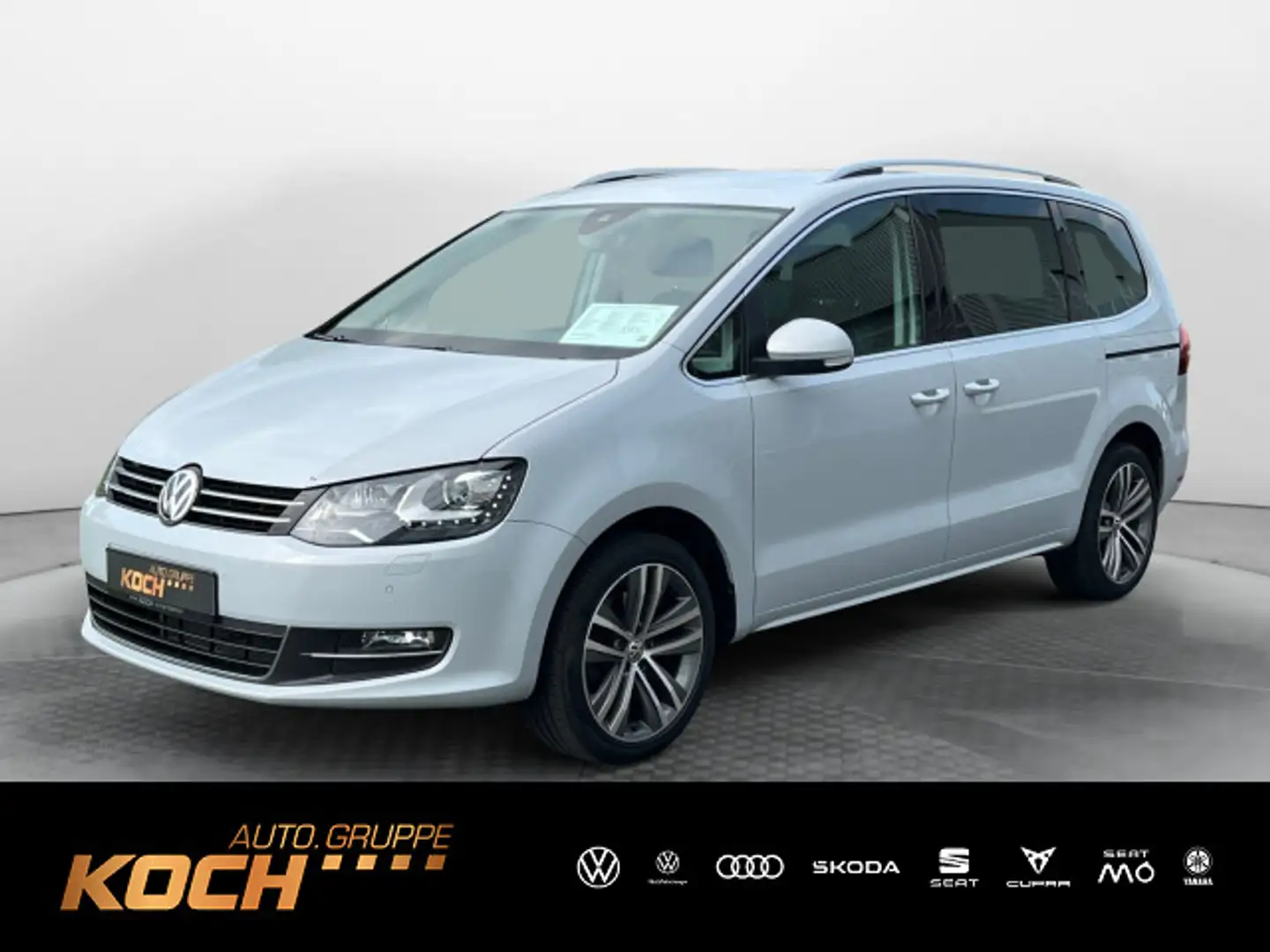 Volkswagen Sharan 2.0TDI Highline DSG 7-Sitzer 4M Navi Xeno Weiß - 1