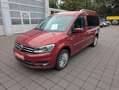 Volkswagen Caddy PKW Maxi Highline BMT*1.HAND+7-SITZER+AHK* Rouge - thumbnail 1