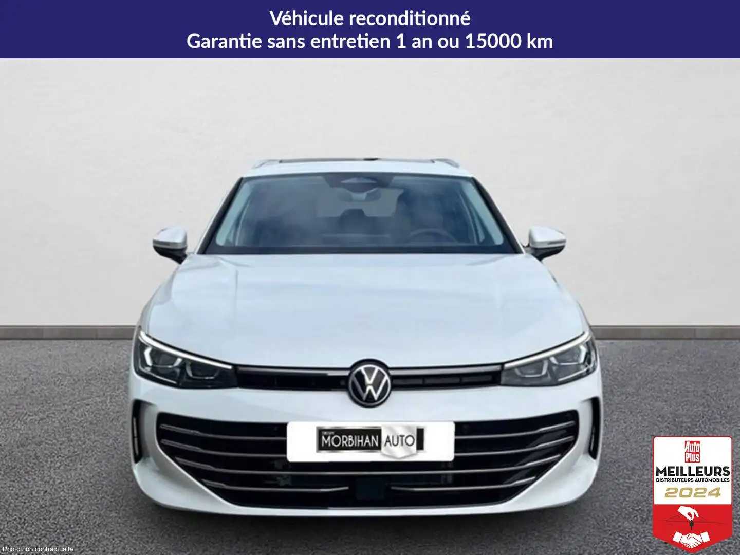 Volkswagen Passat 1.5 etsi opf 150 dsg7 elegance Blanc - 2