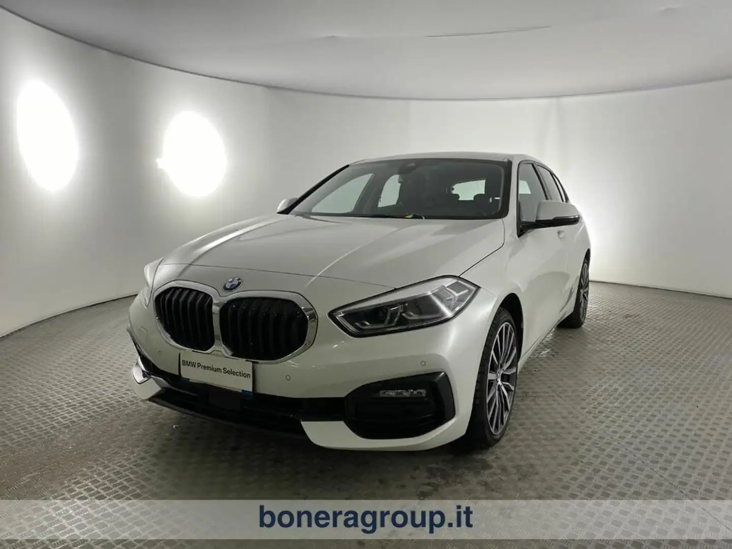 BMW 118 d Sport auto Bianco - 1