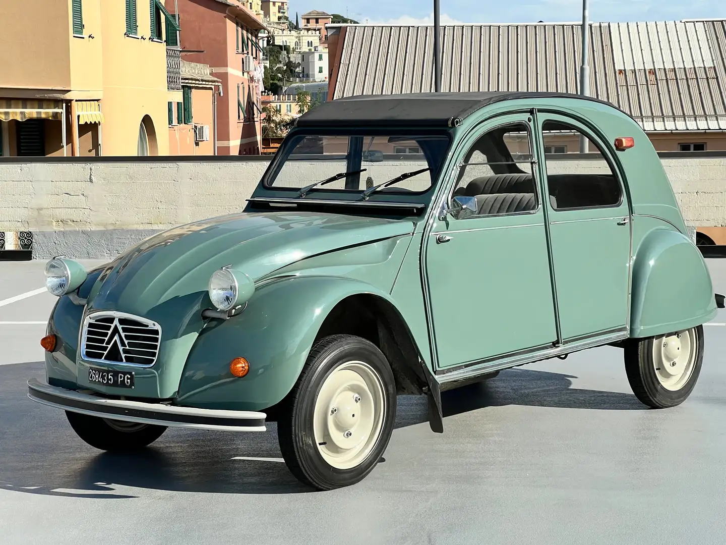 Citroen 2CV 2CV6 0.6  18 Cv 1963 Grün - 2