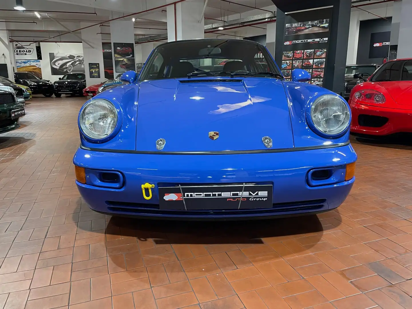 Porsche 964 Carrera RS UFFICIALE ITALIA-SERVICE BOOK Bleu - 2