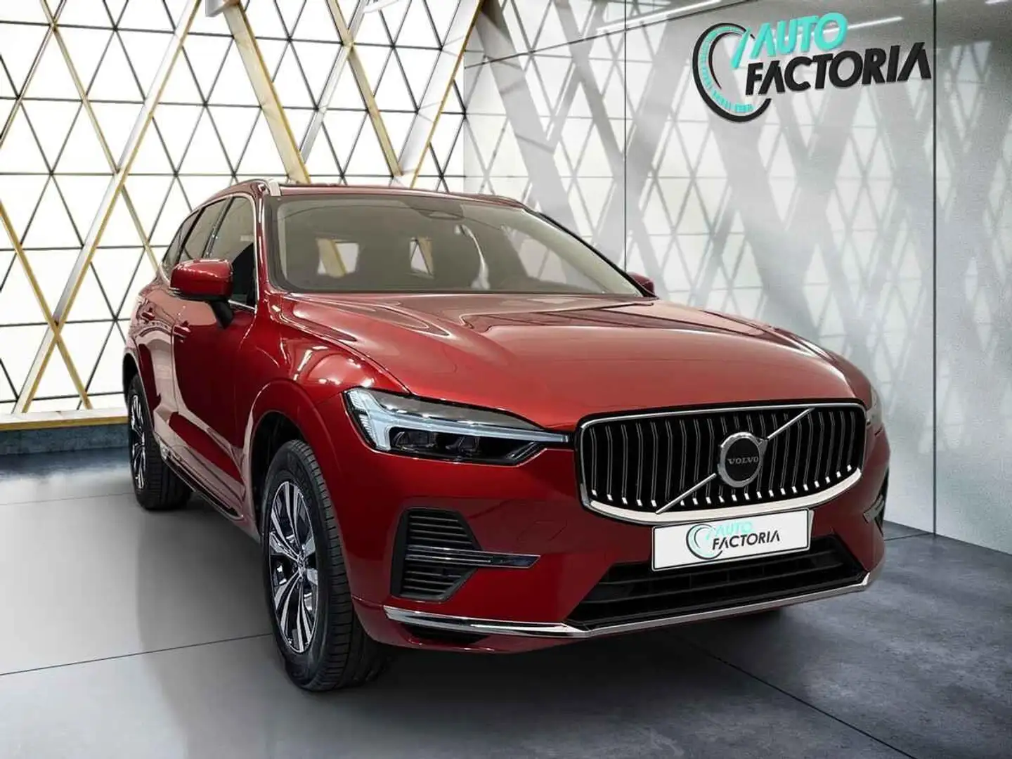 Volvo XC60 -40% T6 PHEV 350cv BVA8 4X4 +T.PANO+GPS+Options Rouge - 2