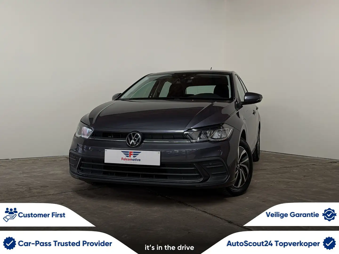 Volkswagen Polo 1.0 TSI*DSG7*34.442 KM!!!*NAVI*LIFE*OPF* Grau - 1