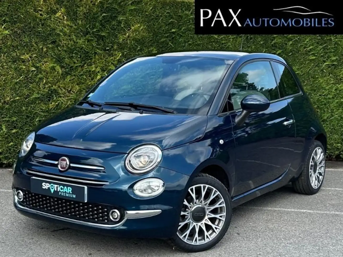 Fiat 500 1.2 8v 69ch S\u0026S Star 113g Dualogic Blauw - 1