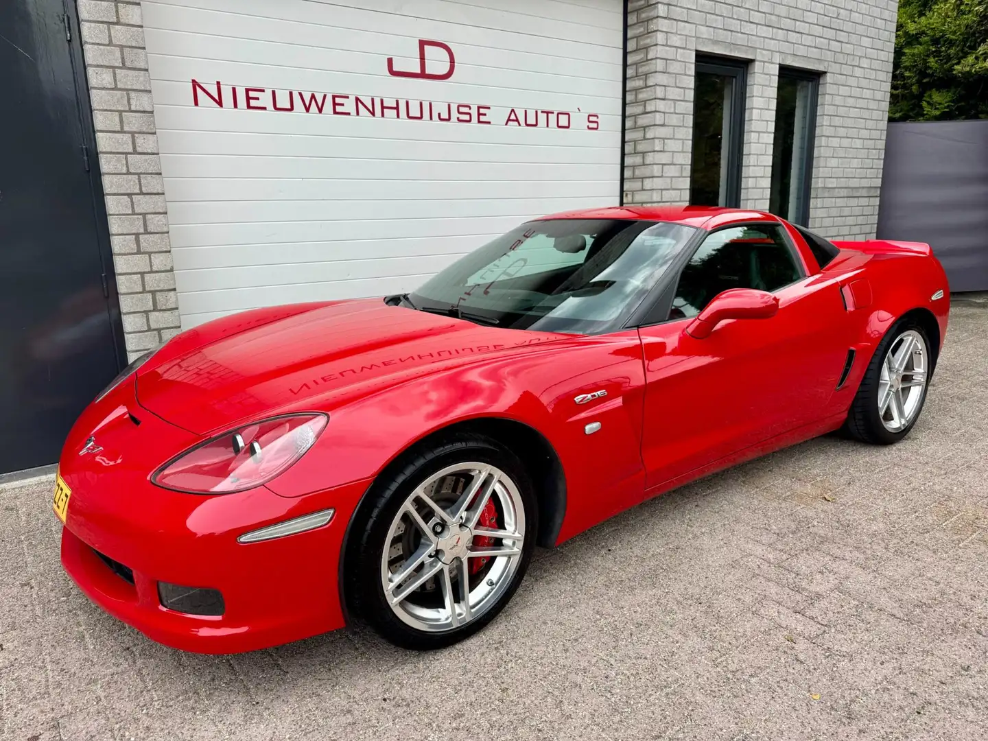 Chevrolet Corvette C6 Z06 7.0 LS7 V8 513pk, 23.386km! EU-model! Rojo - 1