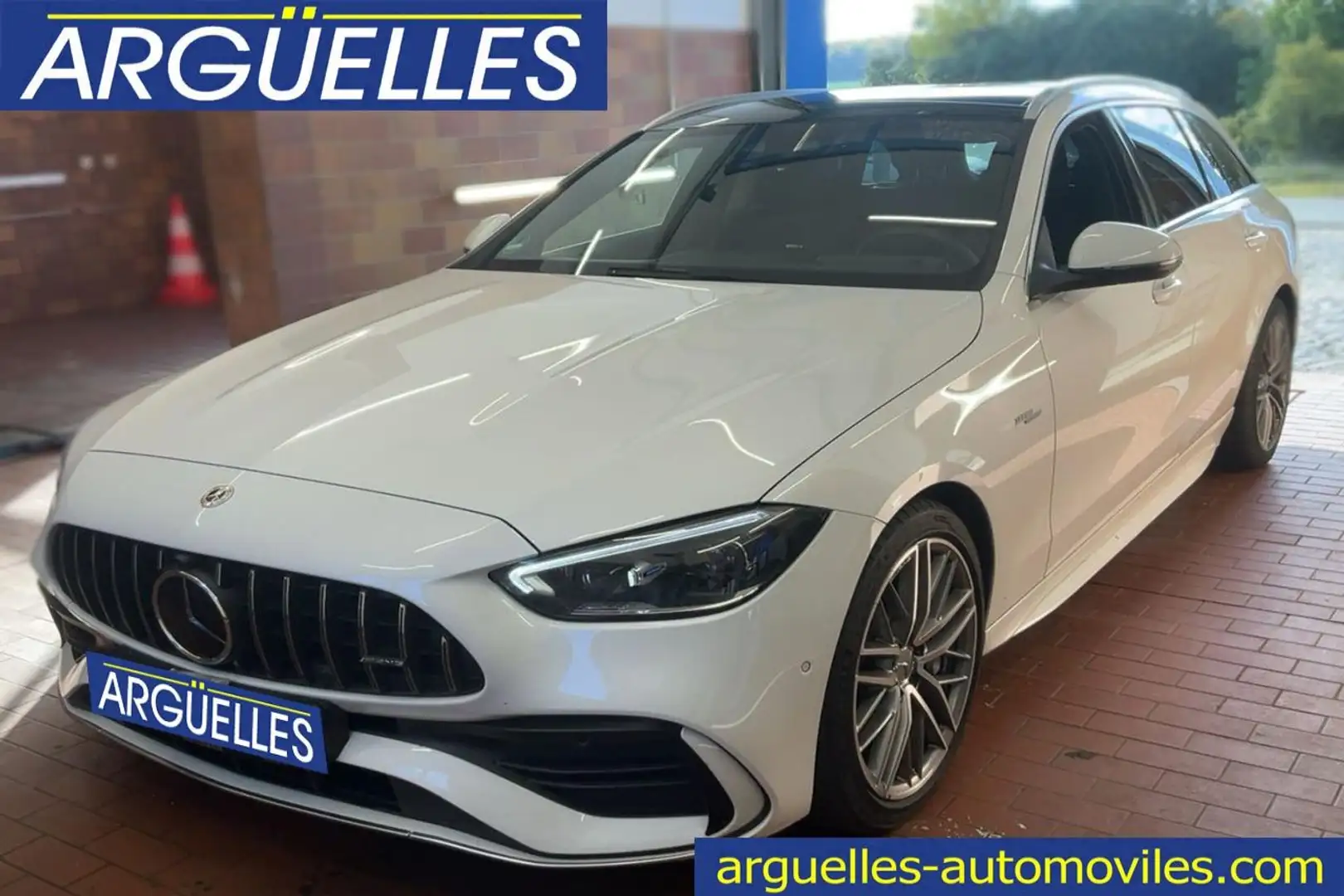 Mercedes-Benz C 43 AMG Estate 4Matic 408cv Blanc - 1