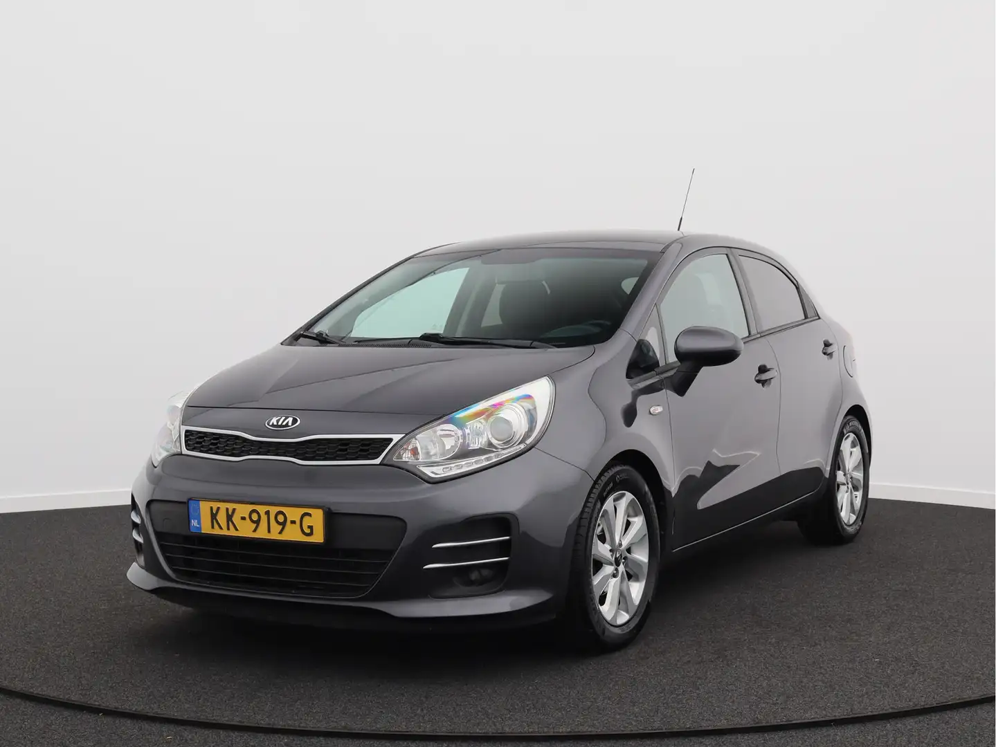 Kia Rio 1.2 CVVT DynamicLine/ lage km/ zeer mooi! Gris - 1