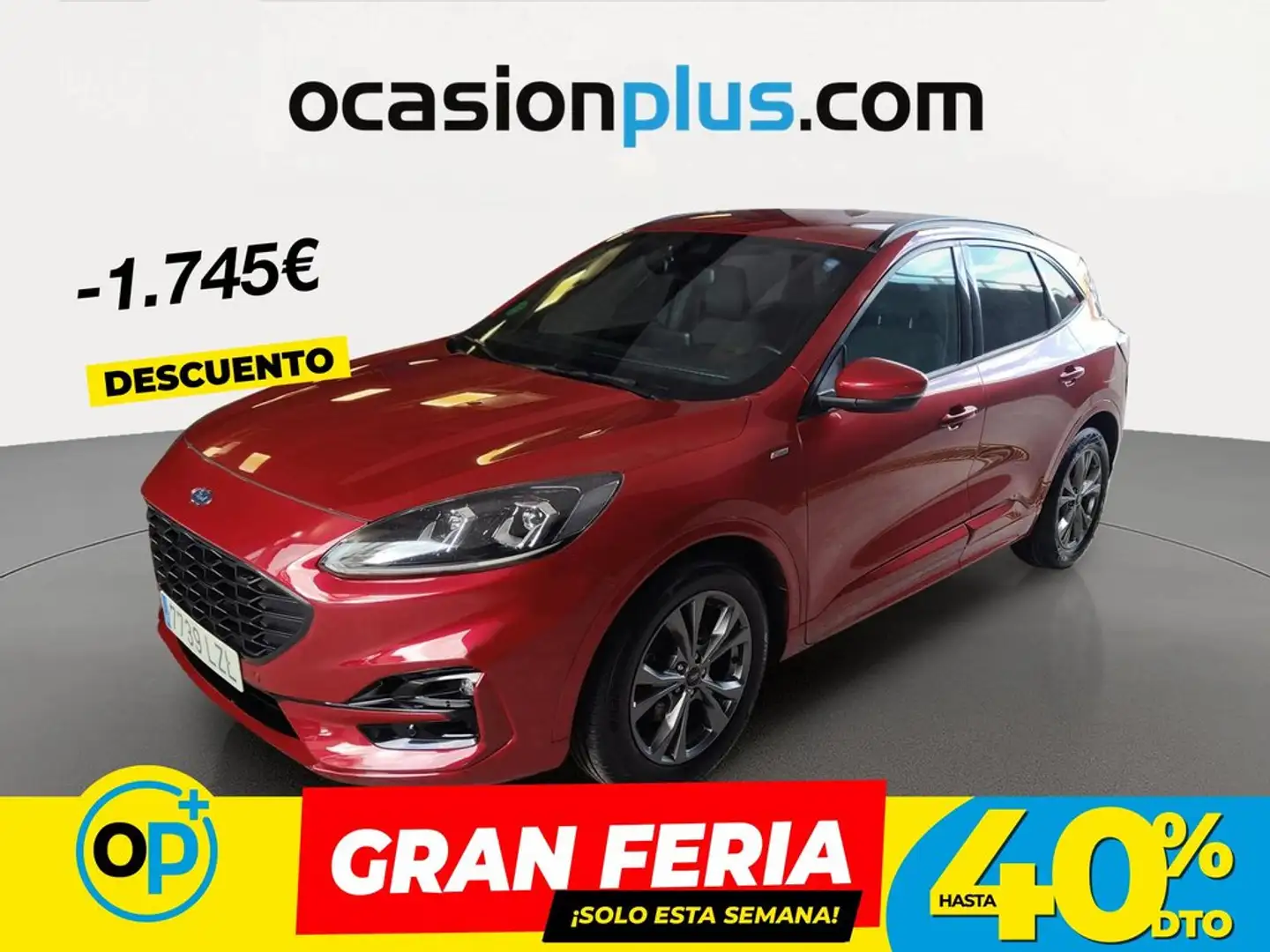 Ford Kuga 1.5 EcoBoost ST-Line FWD 150 Rojo - 1