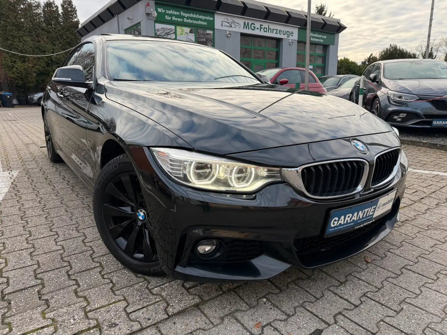 BMW 420 xdrive M-SPORT LEDER LED KAMERA Schwarz - 1