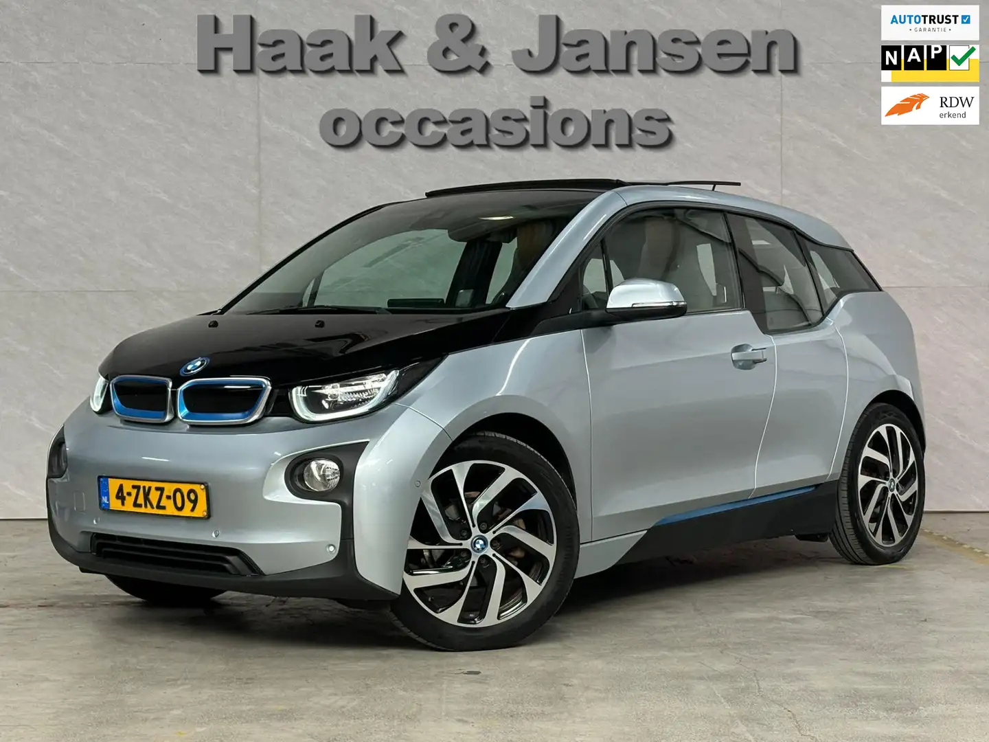 BMW i3 Range Extender Comfort Advance Panoramadak Keyless Grijs - 1