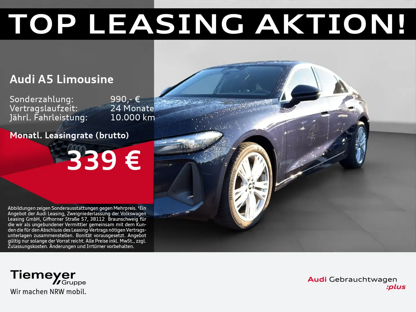 Audi A5 TDI LEDEL LM18 KAMERA Blau - 1