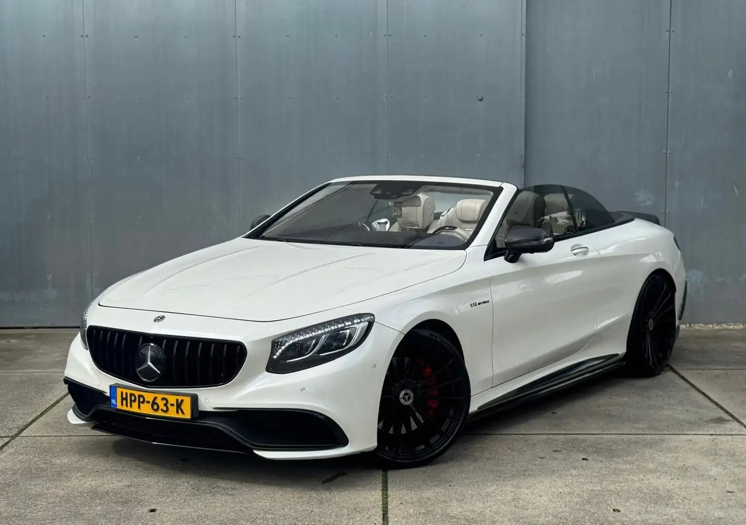 Mercedes-Benz S 63 AMG Cabrio 4MATIC HUD MEMORY MAXTON VOL OPTIES Wit - 2