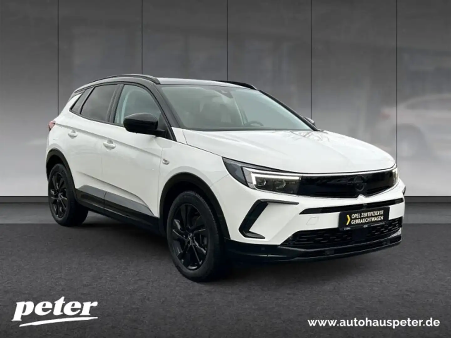 Opel Grandland Grandland 1.2 Turbo GS Line Klimaautomatik Alcantara Sitzheizung Blanc - 2