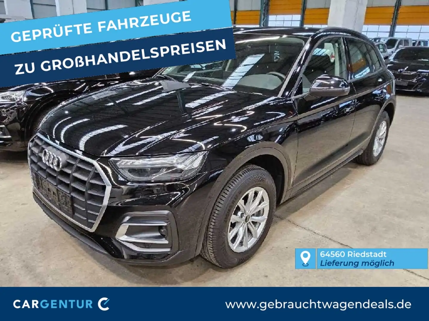 Audi Q5 40 2.0 TDI quattro basis Virtual Matrix S Line AUT Noir - 1