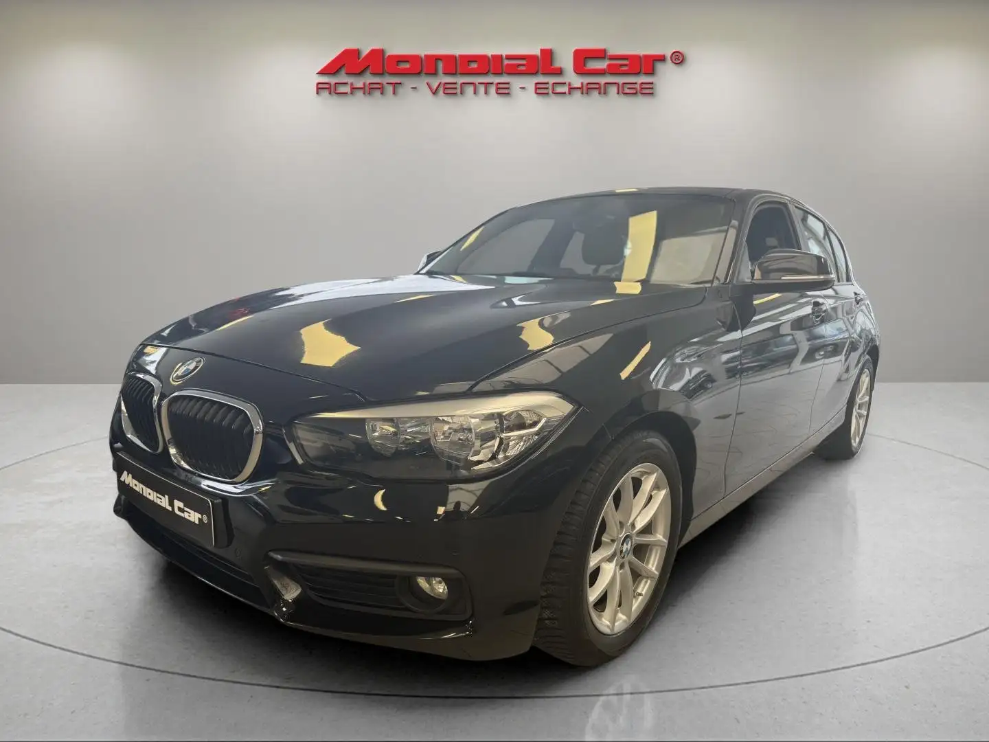 BMW 116 116 d *Dépôt client*Navi*Clim auto* Noir - 1