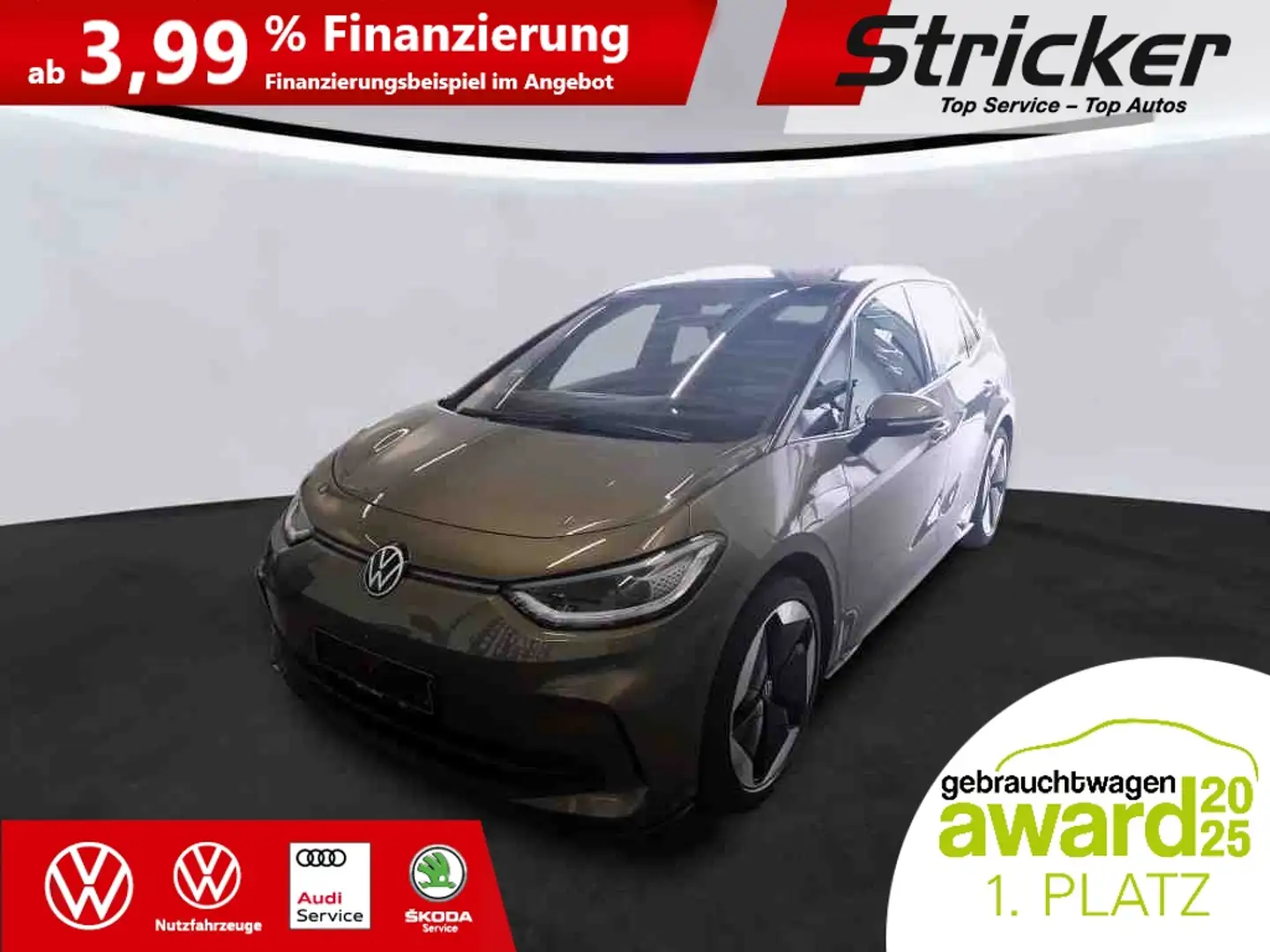 Volkswagen ID.3 Pro S 150/77 316,-ohne Anzahlung IQ.Light Travel Grün - 2