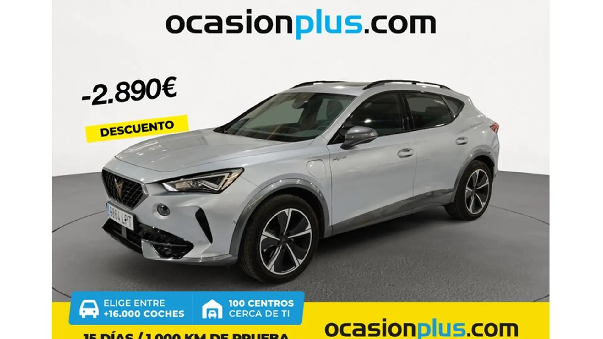 CUPRA Formentor 1.4 e-Hybrid 205 DSG Plateado - 1