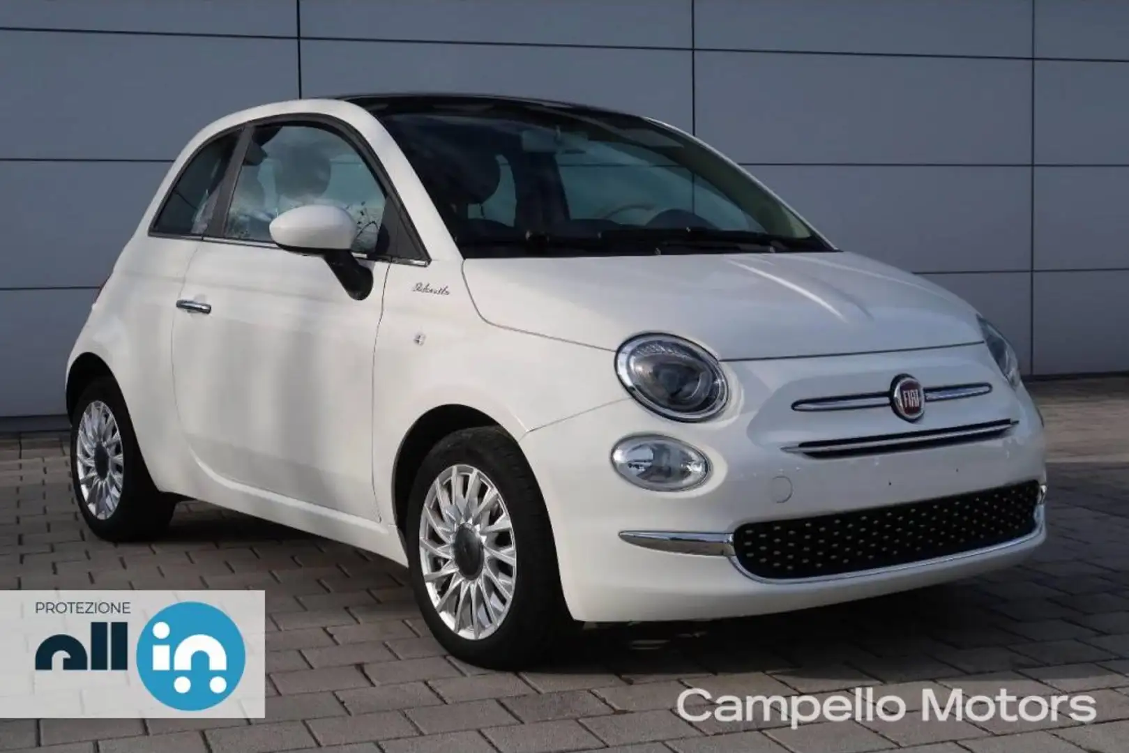 Fiat 500 500 1.0 70cv Hybrid Dolcevita Biały - 1