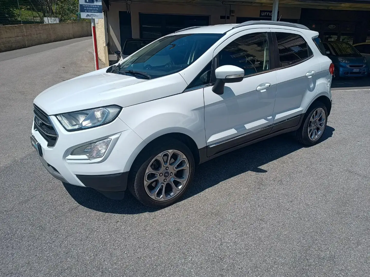 Ford EcoSport 1.0 EcoBoost 100 CV Titanium Bianco - 1
