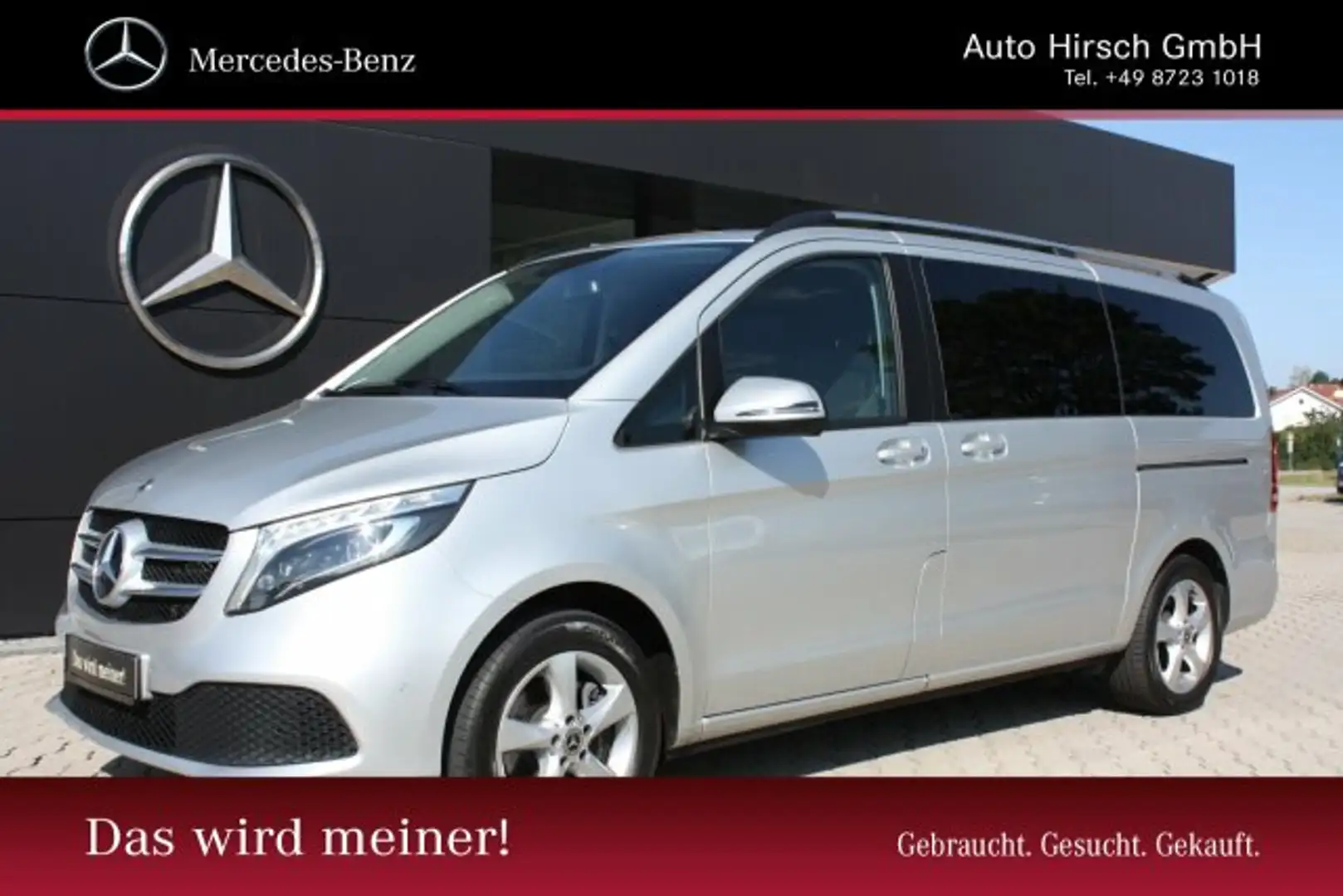 Mercedes-Benz V 220 V 220 d EDITION L DISTRONIC+AHK+Kamera+LED+Navi BC Plateado - 1