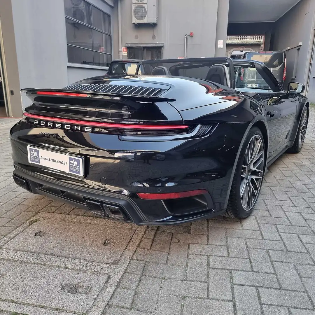 Porsche 992 992 Turbo S Cabriolet 650CV - IVA ESPOSTA-GARANZIA Nero - 2