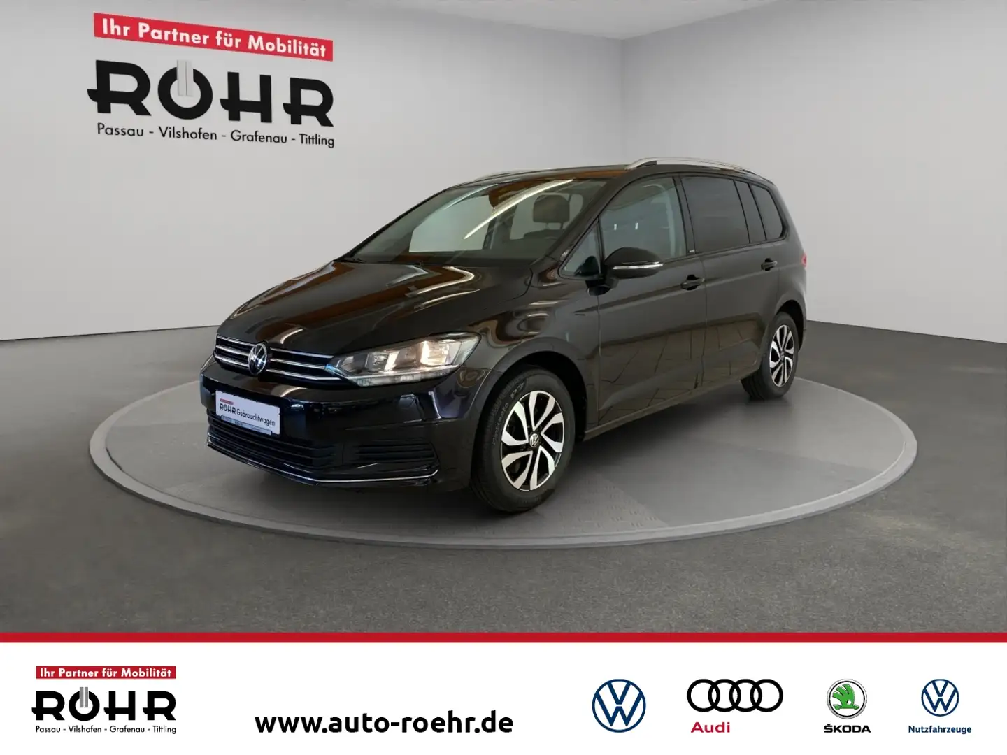 Volkswagen Touran Active 1.5 TSI BMT DSG (Garantie 08/2027.Kamera.St Schwarz - 1