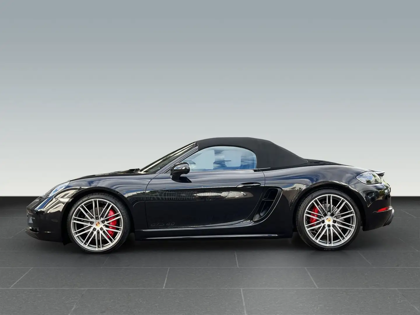 Porsche Boxster 718 GTS 4.0 Servo+,PDLS,CarPlay,PASM Schwarz - 2