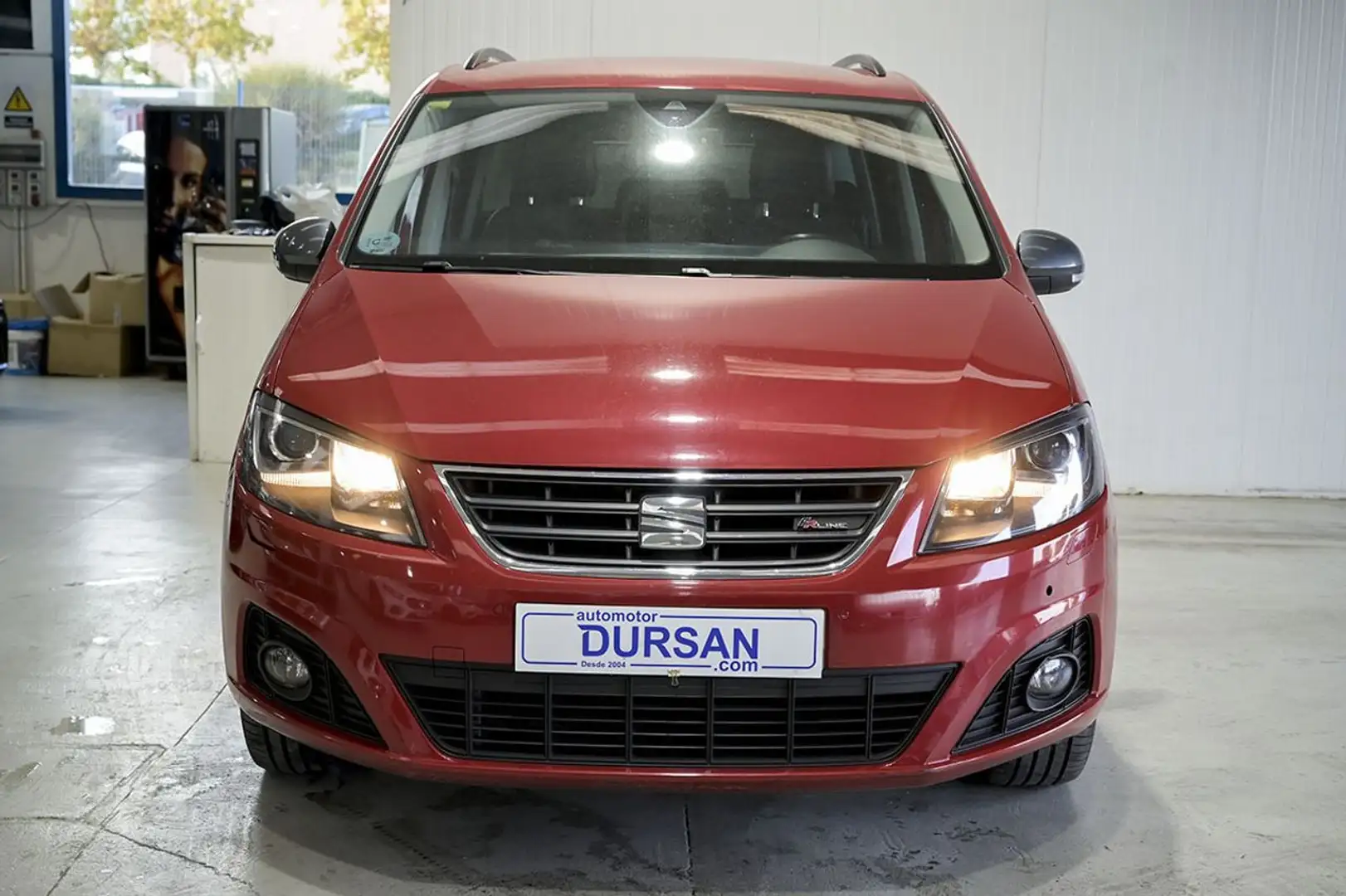 SEAT Alhambra 2.0TDI CR S&S Style Adv. 4D DSG 184 Rojo - 2
