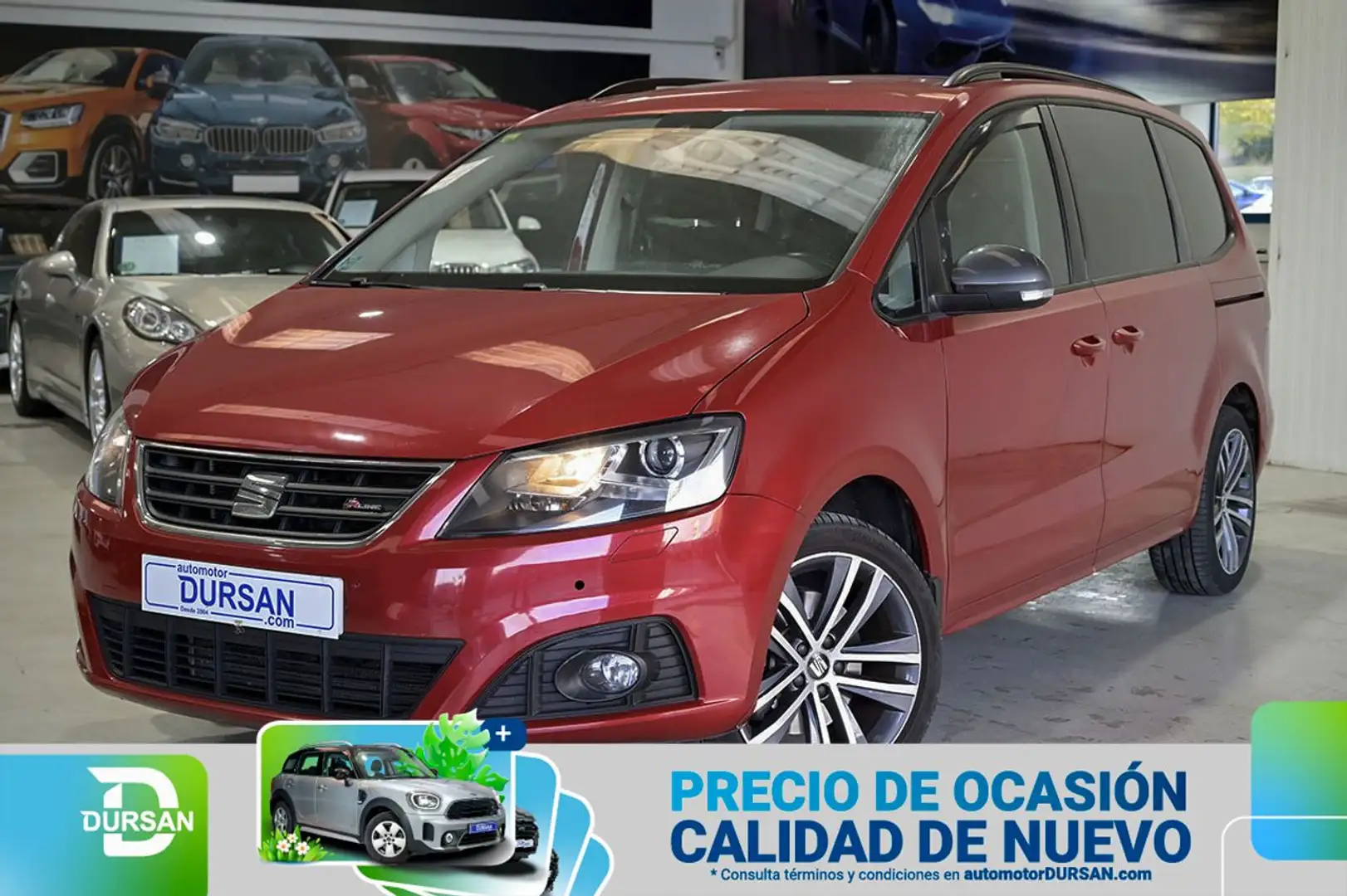 SEAT Alhambra 2.0TDI CR S&S Style Adv. 4D DSG 184 Rojo - 1