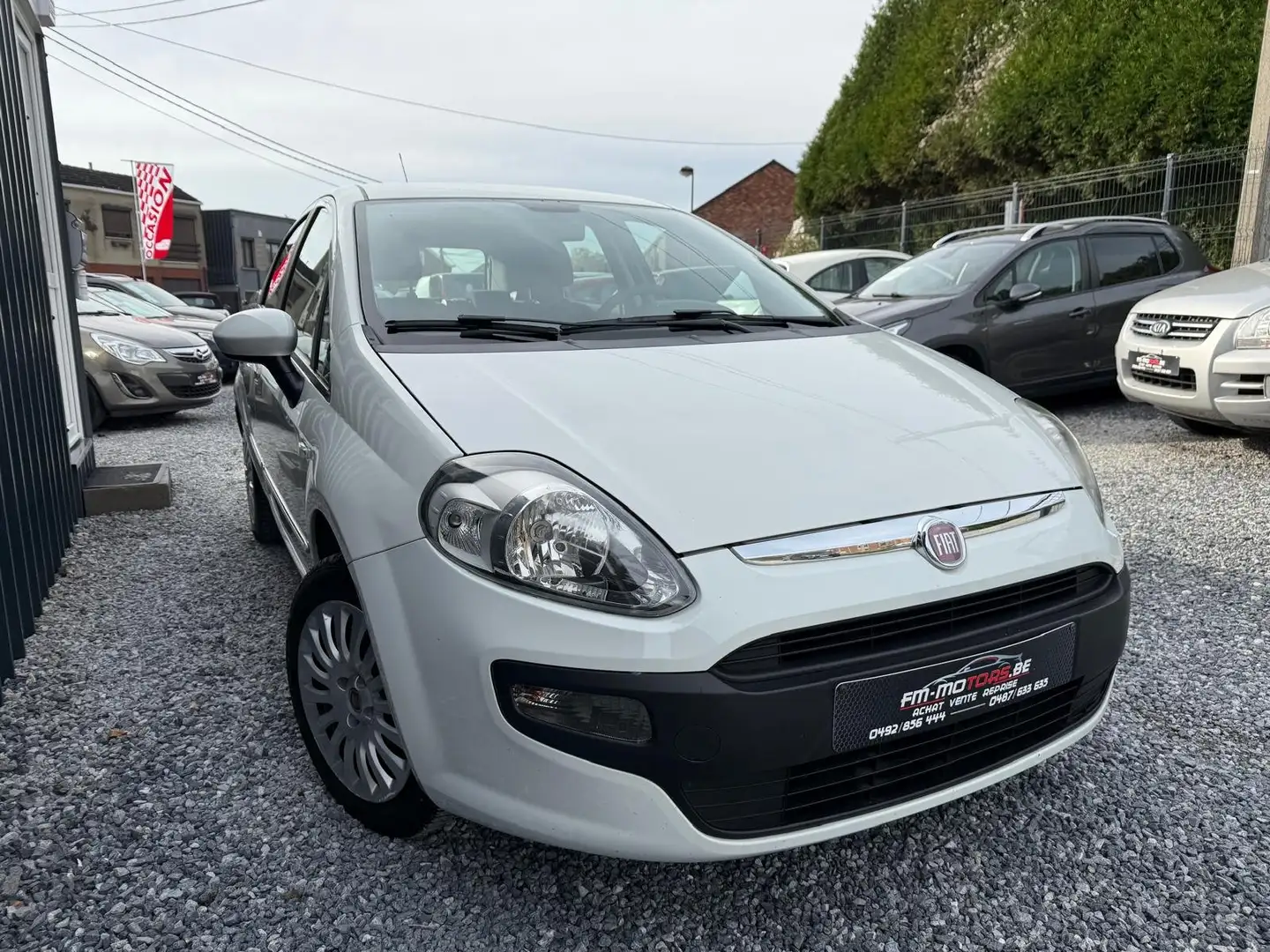 Fiat Punto Evo Punto EVO 1.2i Dynamic / Clim / Entretien + CT OK Blanc - 2
