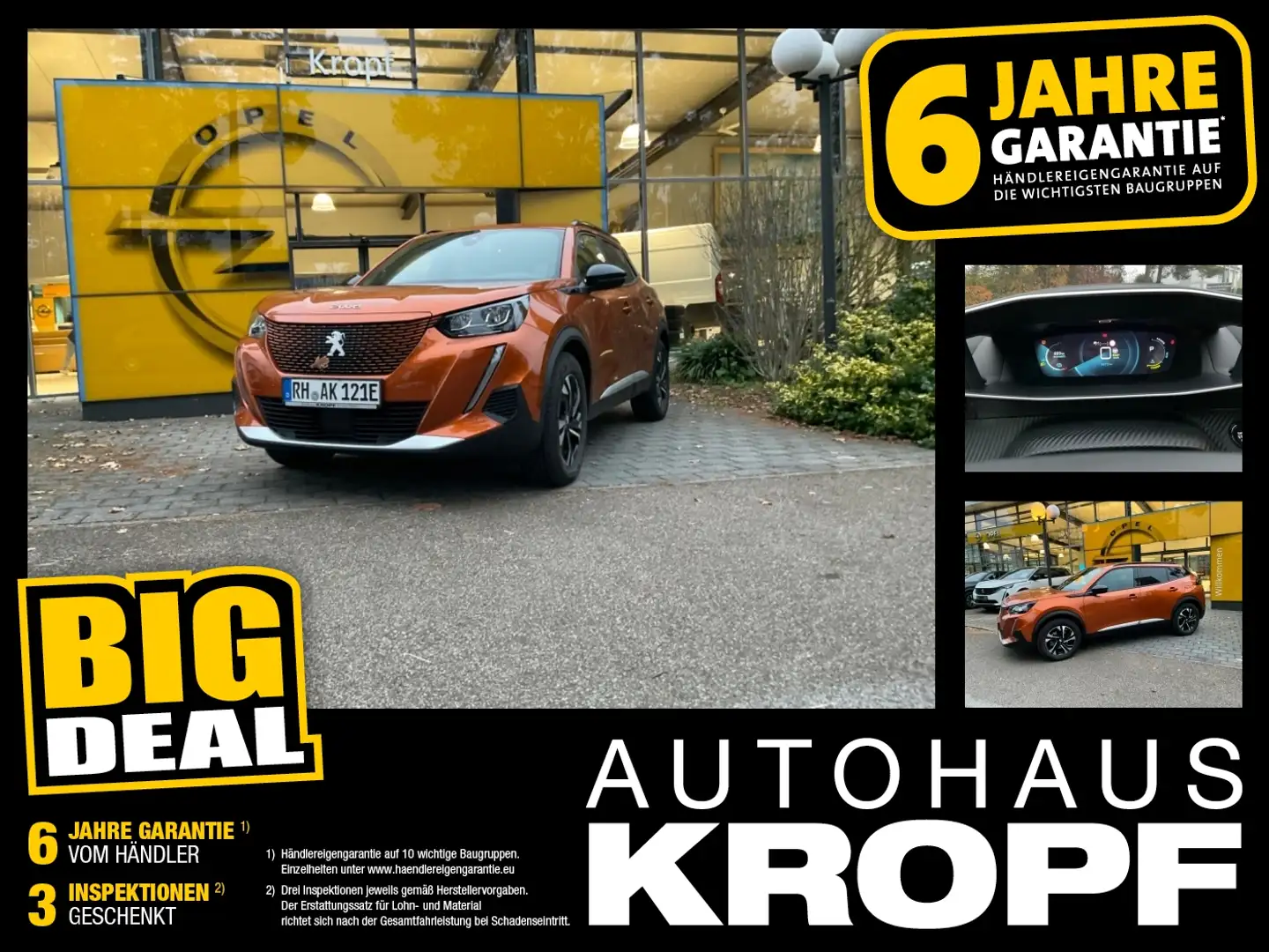 Peugeot 2008 (e-) Allure Elektromotor (e-)Allure Pack Orange - 1