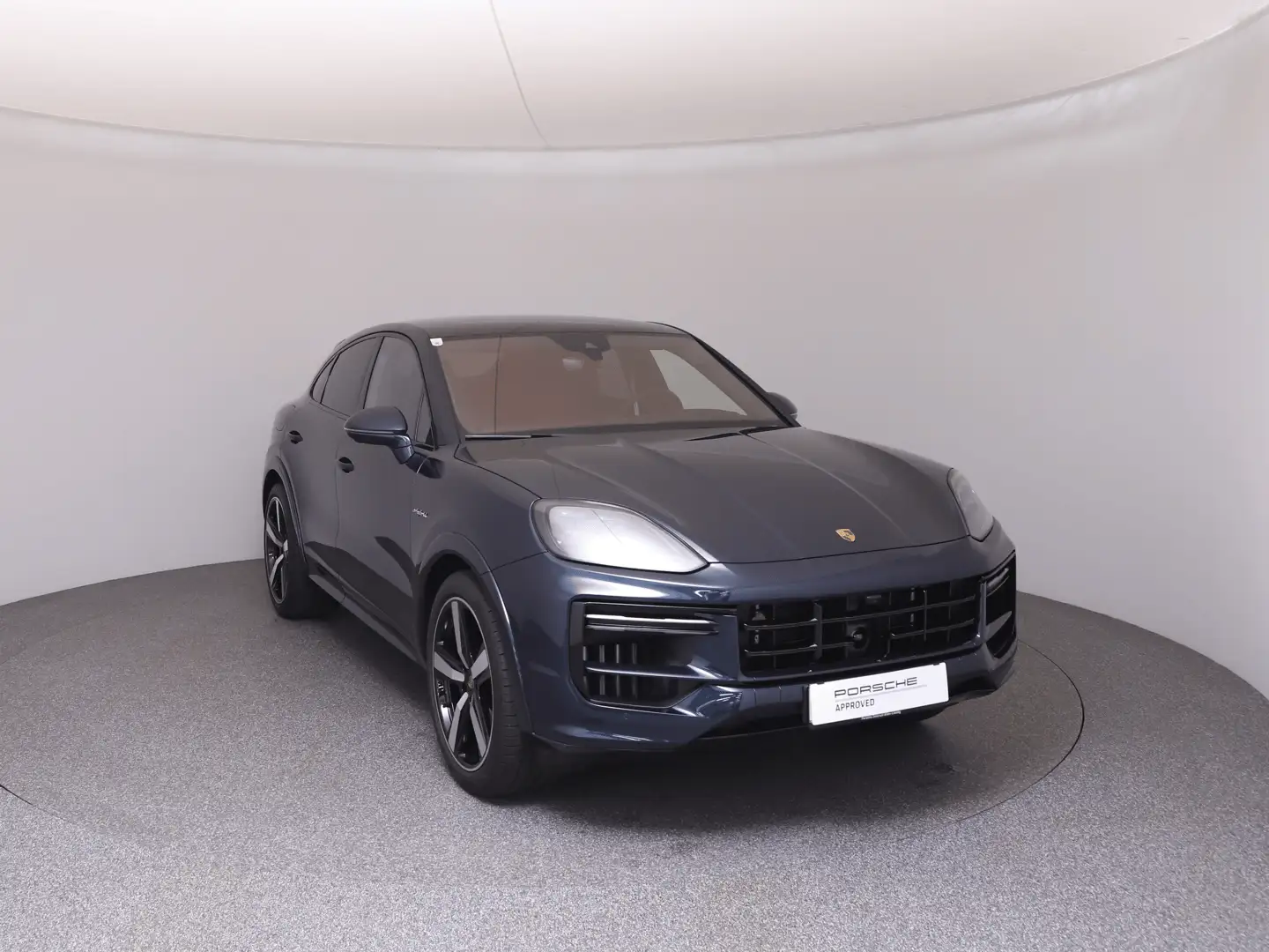 Porsche Cayenne Turbo E-Hybrid Coupé Blau - 2