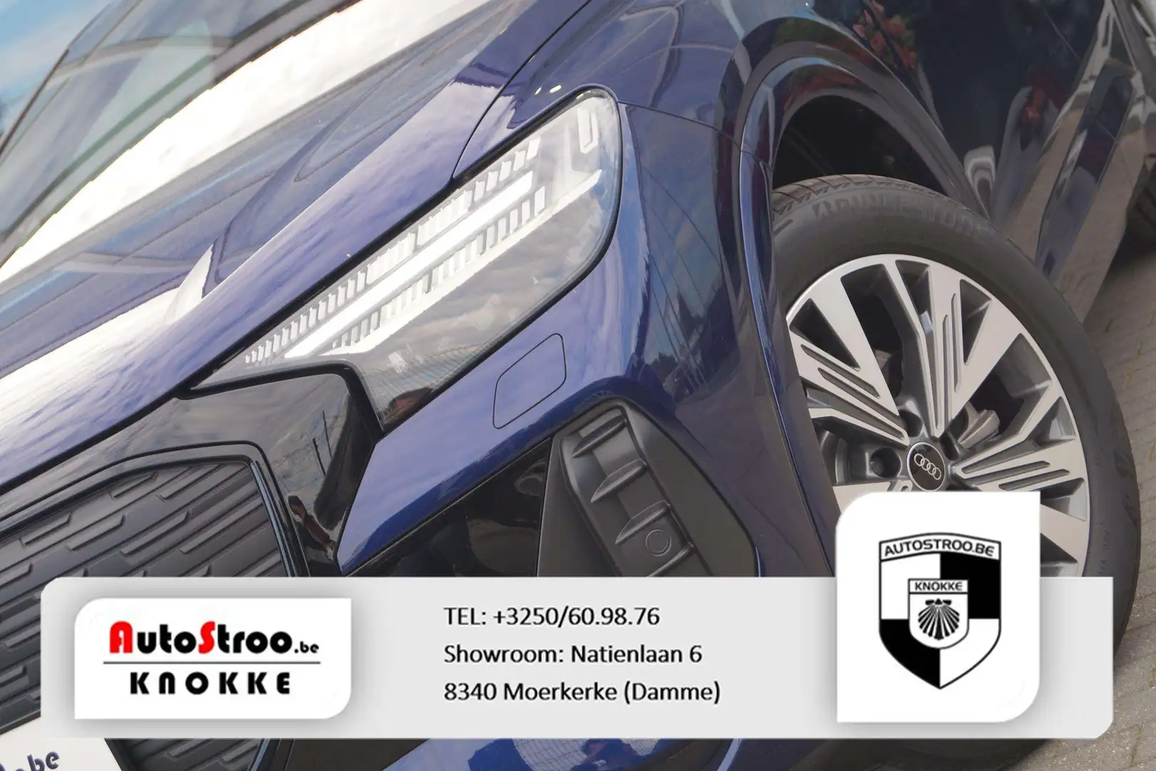 Audi Q4 e-tron e-tron 35 MATRIX PANO AHK Bleu - 2