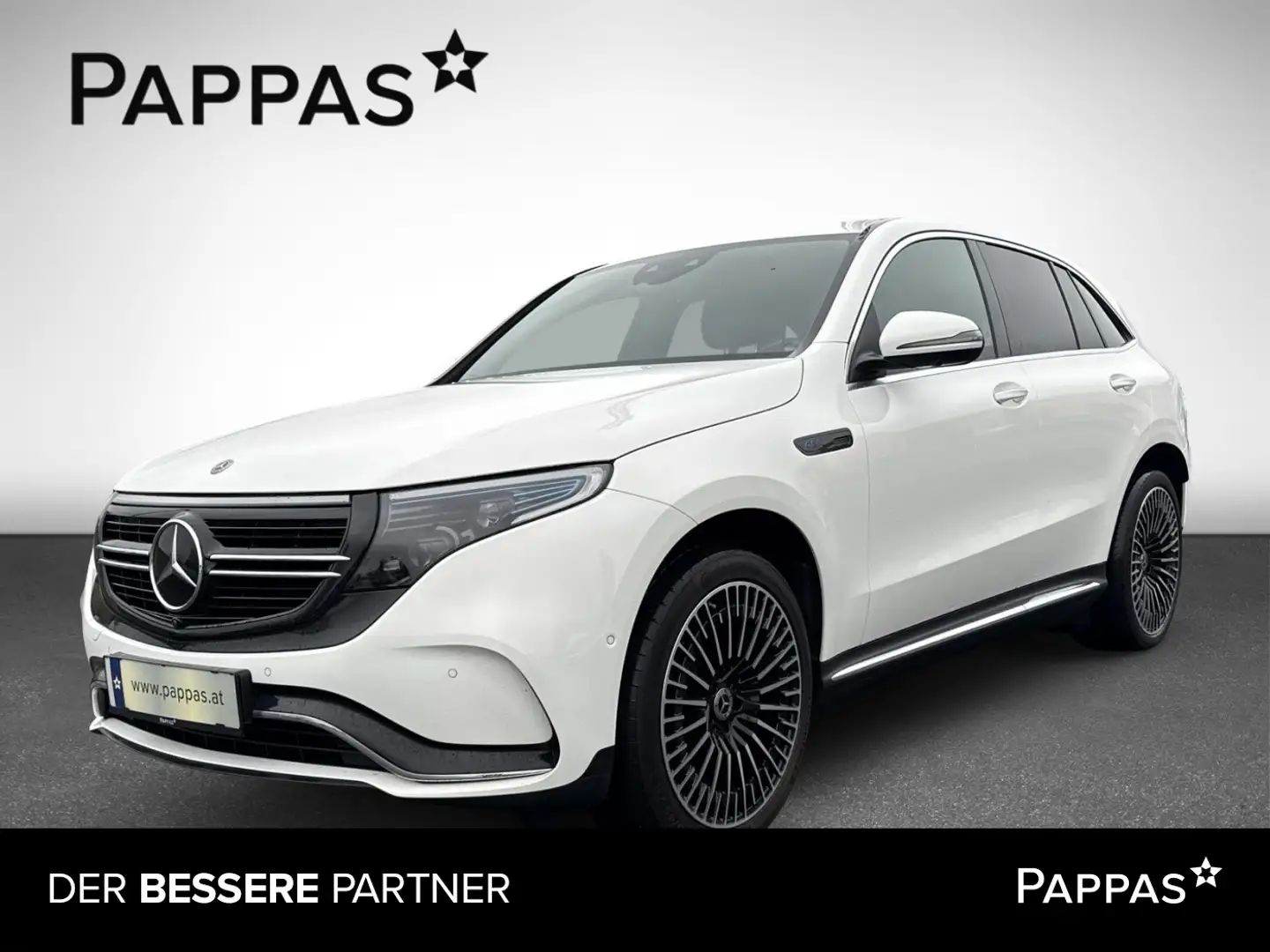Mercedes-Benz EQC 400 4MATIC Distr PTS SHD Cam LED Park-Assist Weiß - 1