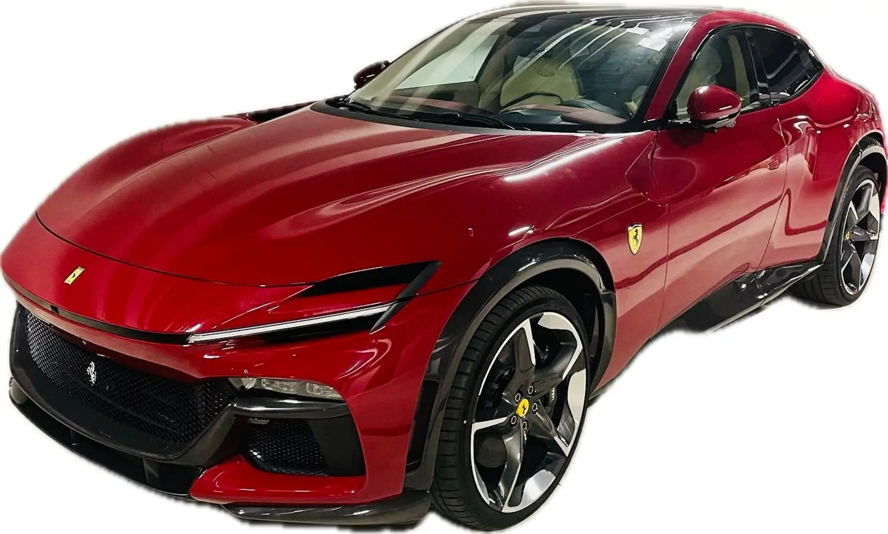 Ferrari Purosangue PUROSANGUE V12 RED EXT CREMA INT CARBON FULLOPT! Rot - 1