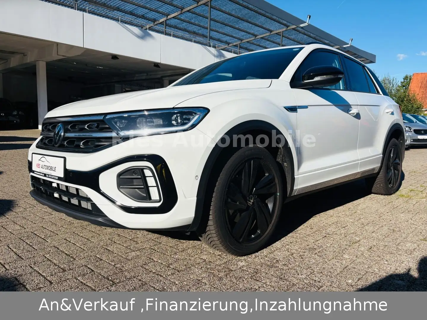 Volkswagen T-Roc R-Line AUTOM/NAVI/PARKASSISTENT/SITZH/KLIM Weiß - 1
