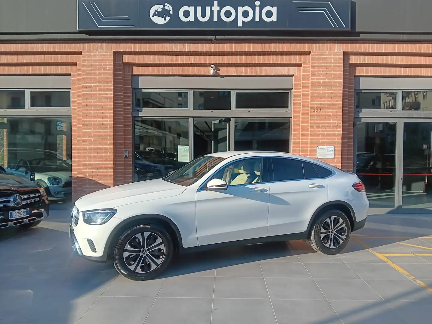 Mercedes-Benz GLC 200 GLC Coupe 200 d Sport 4matic auto Blanc - 1