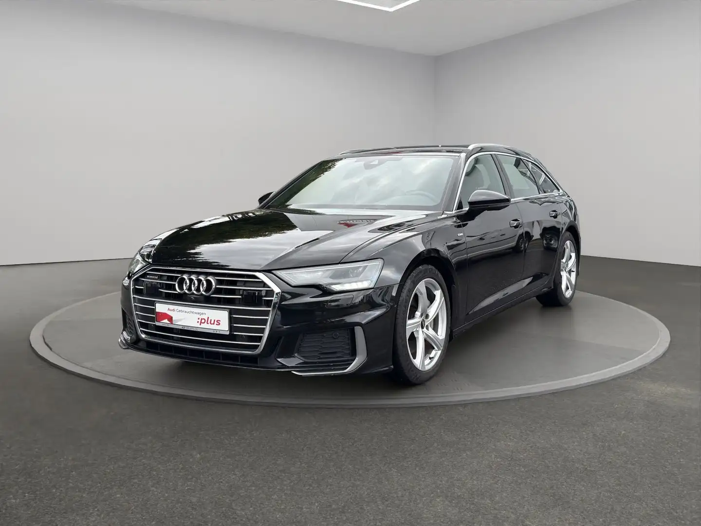 Audi A6 50 TDI qu. s-line sport STANDHZG.+AHK+N Schwarz - 2