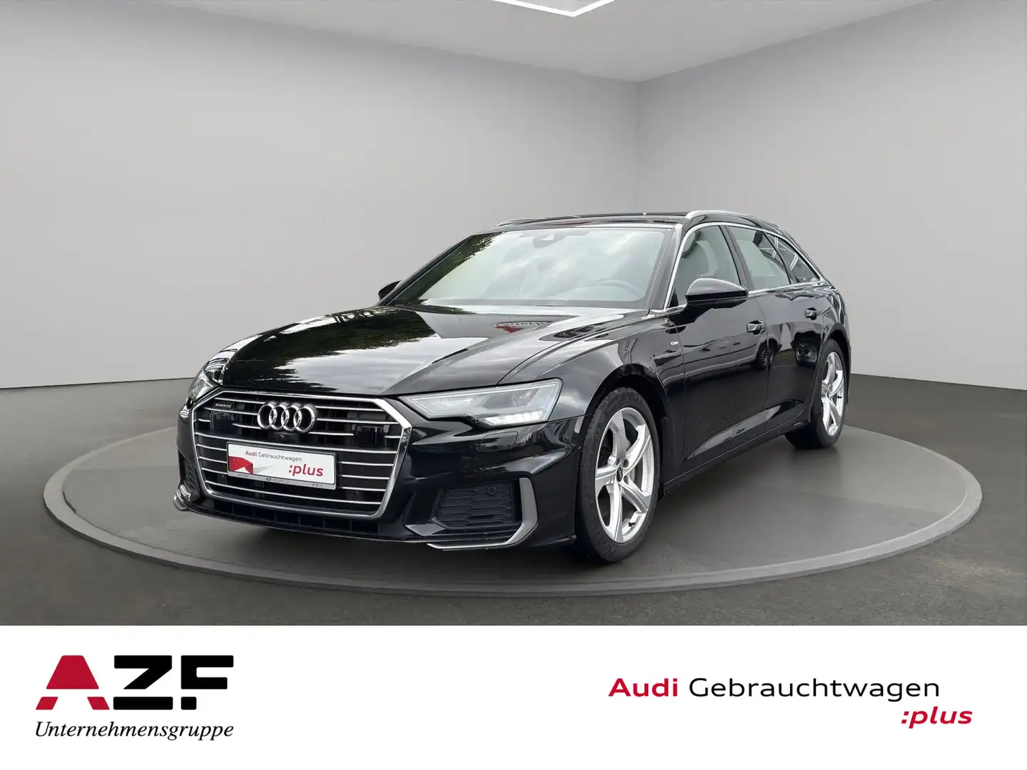 Audi A6 50 TDI qu. s-line sport STANDHZG.+AHK+N Schwarz - 1