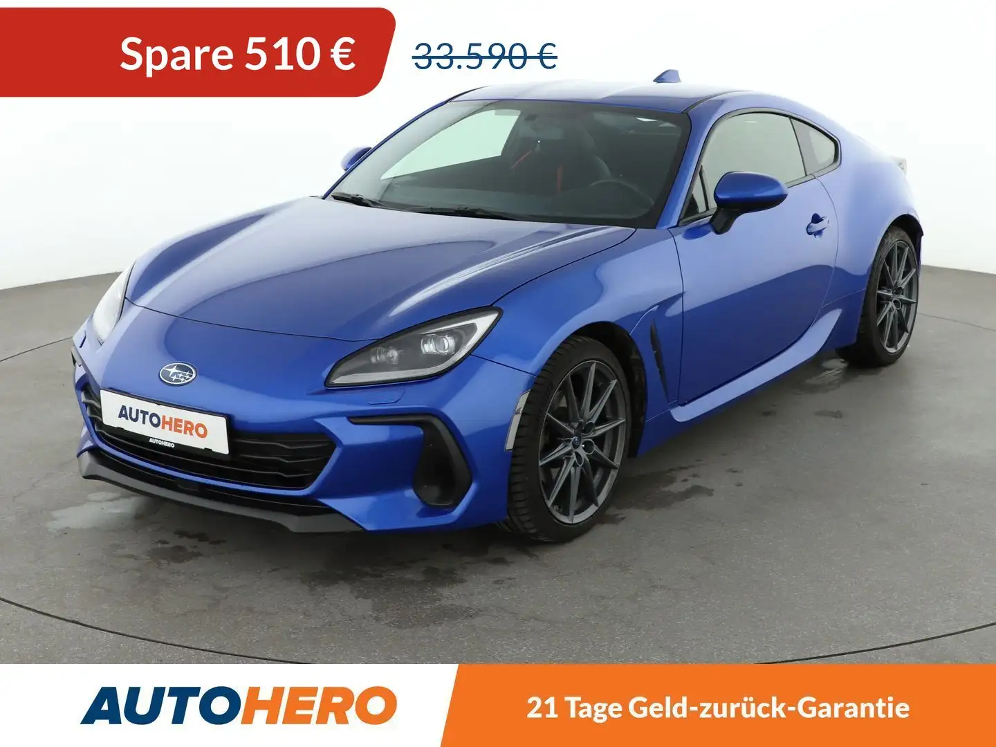Subaru BRZ 2.4 Sport *SHZ*TEMPO*ANDROID*LED*APPLE* Modrá - 1