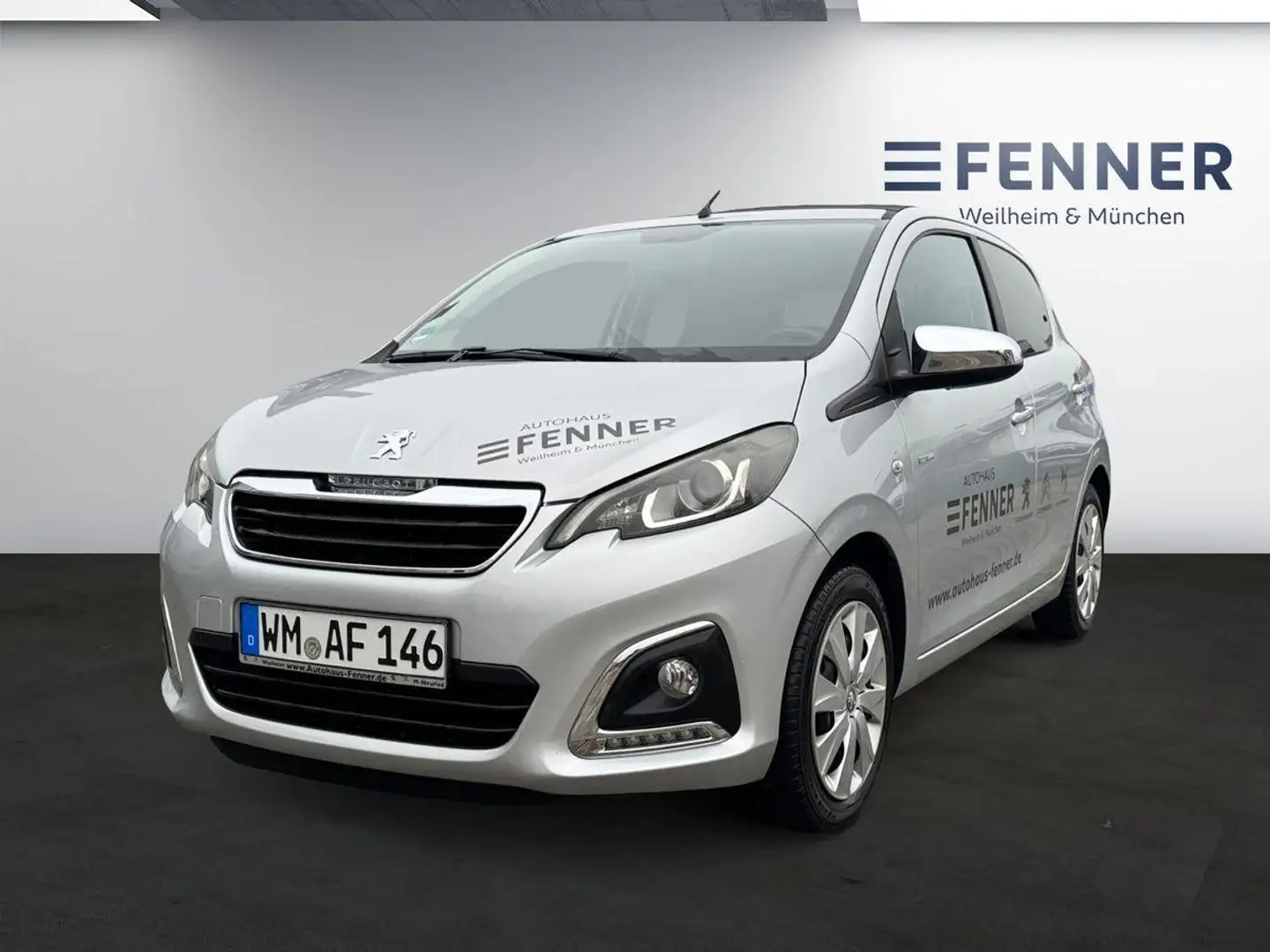 Peugeot 108 Style + Kamera-SHZ-Faltdach Elektr. + Grau - 1