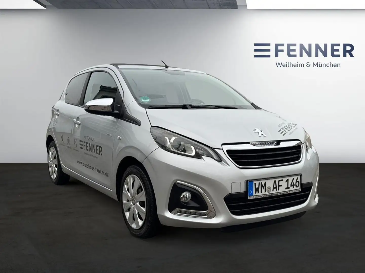 Peugeot 108 Style + Kamera-SHZ-Faltdach Elektr. + Grau - 2