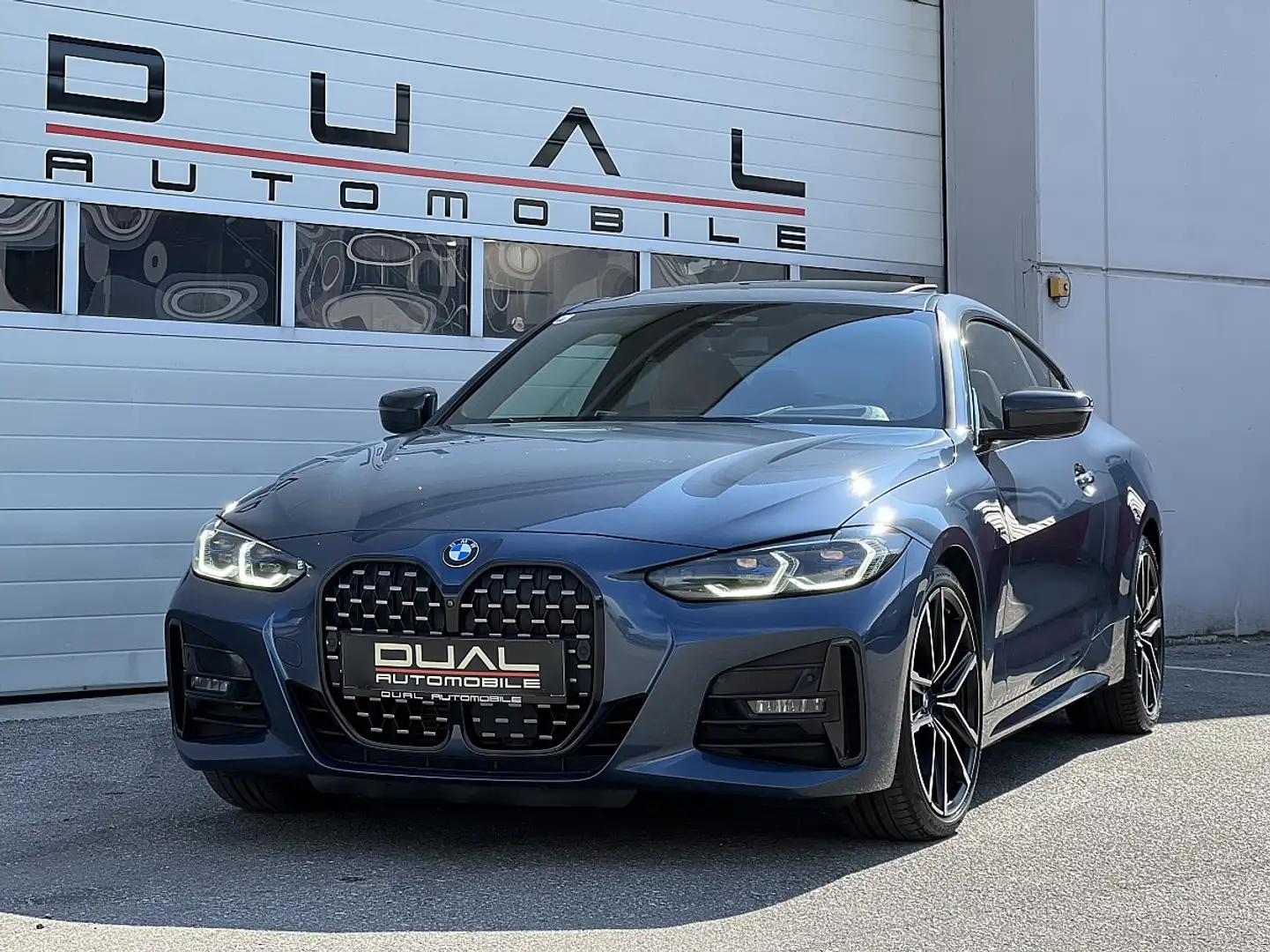 BMW 420 d 48 V Coupe xDrive Aut./M-PAKET/ACC/LASERLICHT... Blau - 1