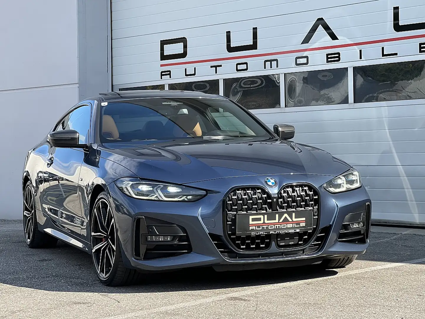 BMW 420 d 48 V Coupe xDrive Aut./M-PAKET/ACC/LASERLICHT... Blau - 2