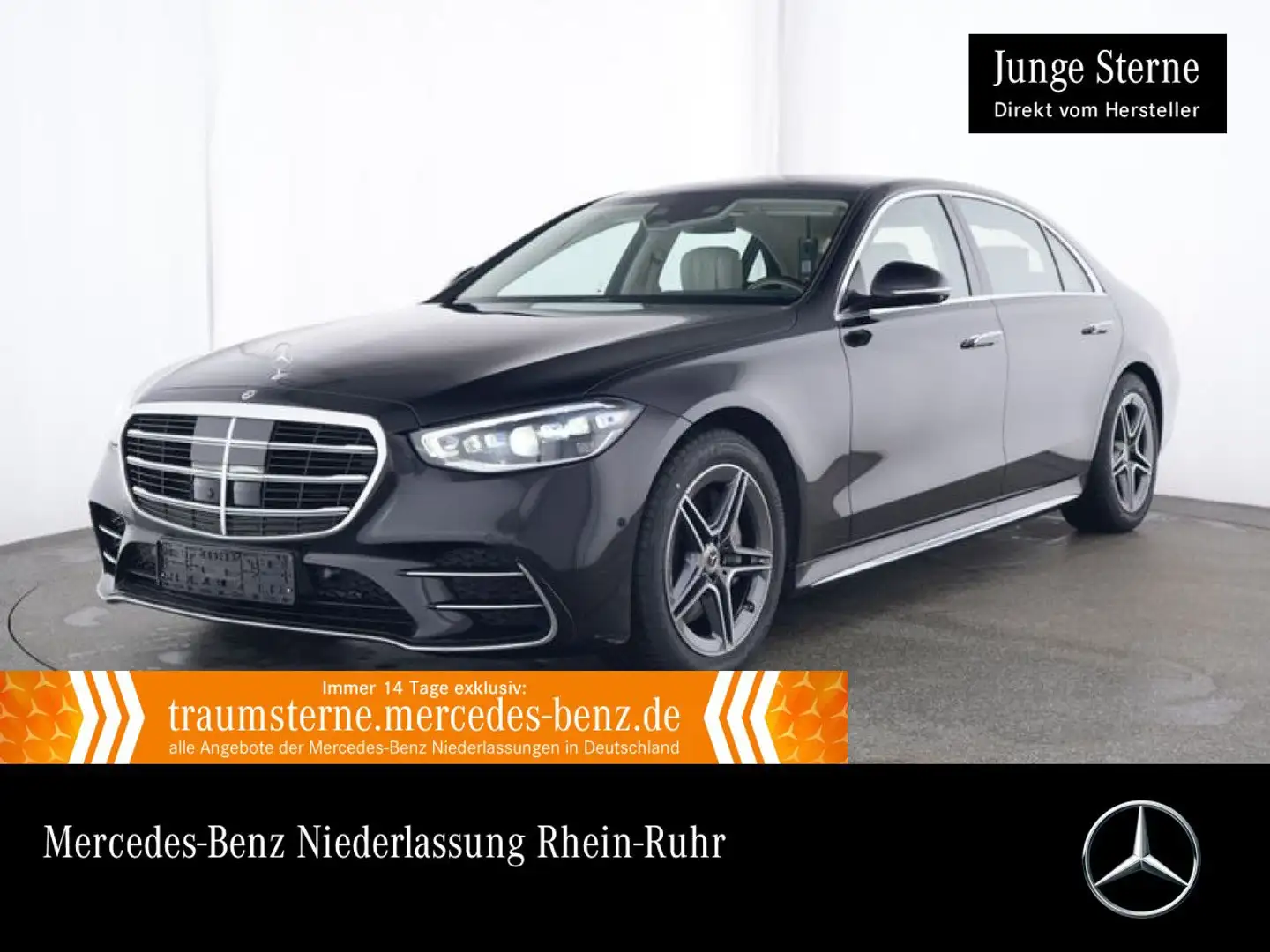 Mercedes-Benz S 600 S 580 L 4M AMG+PANO+DIGITAL-L+BURMESTER3D+19"+TV Negru - 1