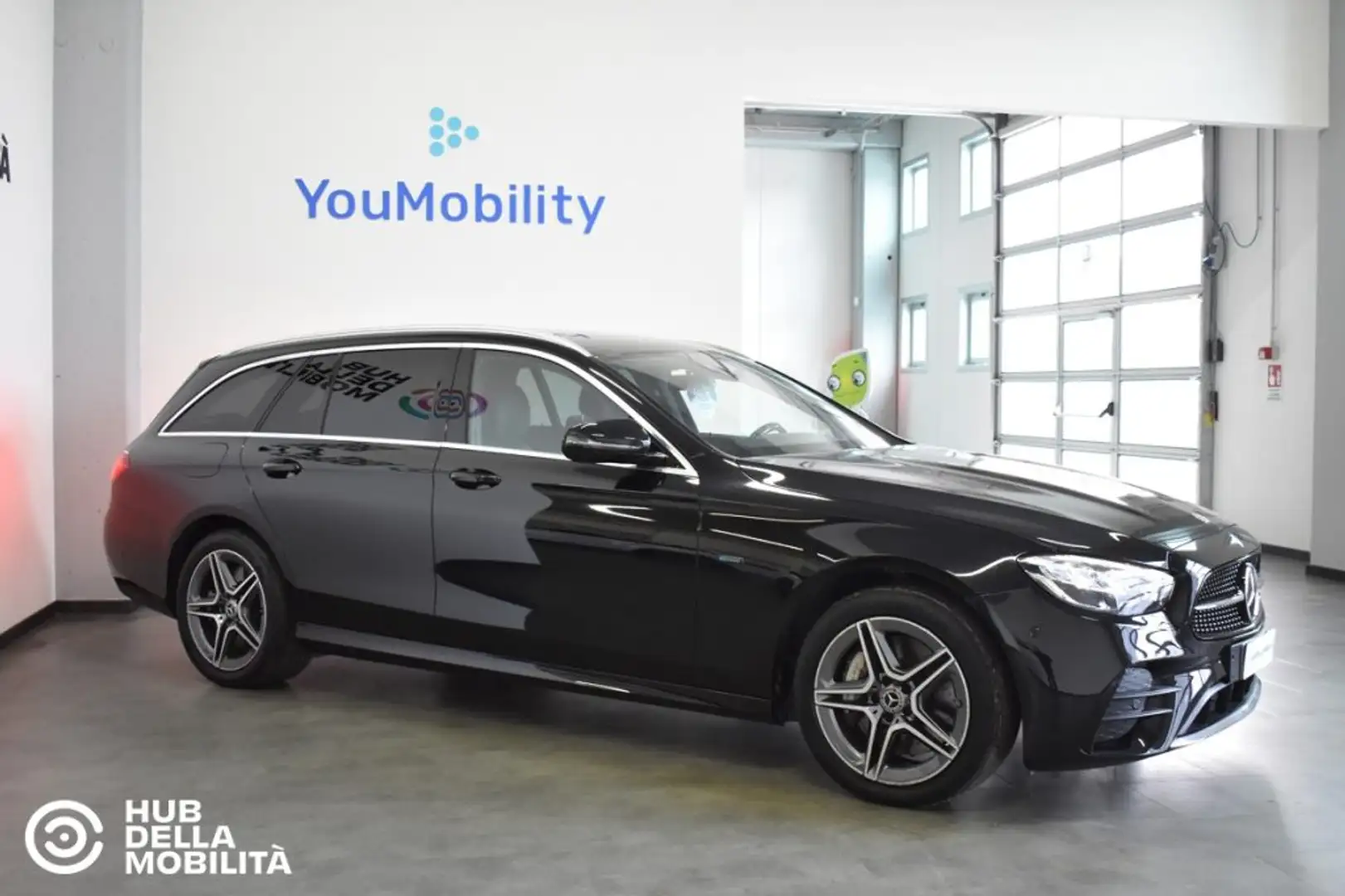 Mercedes-Benz E 300 de S.W. 4Matic Auto Plug in hybrid Premium Nero - 2