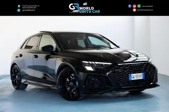 Audi RS3 A3 IV 2024 Sportback 2.5 tfsi quattro s-tronic 400cv black edition